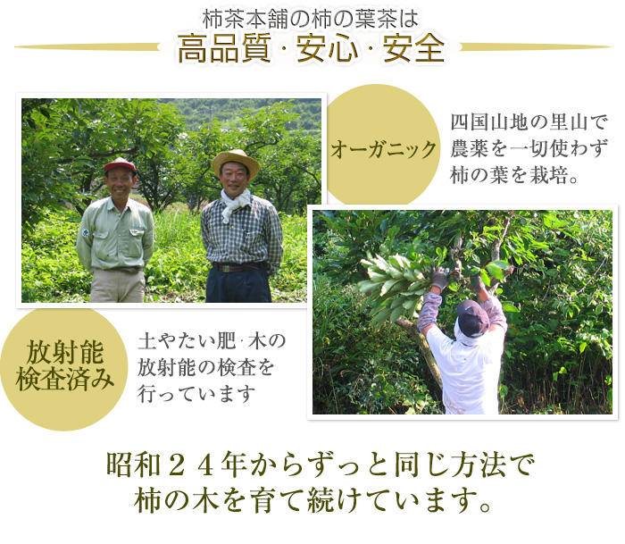 高品質・安心・安全